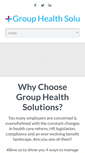 Mobile Screenshot of grouphealthsolutions.com